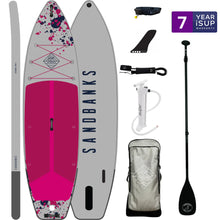 Load image into Gallery viewer, Sandbanks Style Ultimate Pro-X Pink Inflatable Paddleboard
