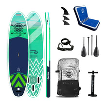 Load image into Gallery viewer, Fatstick Pure Art Inflatable Paddle Board 10&#39;6 Package
