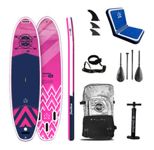 Load image into Gallery viewer, Fatstick Pure Art Inflatable Paddle Board 10&#39;6 Package
