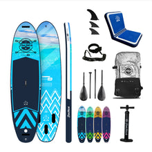 Load image into Gallery viewer, Fatstick Pure Art Inflatable Paddle Board 10&#39;6 Package
