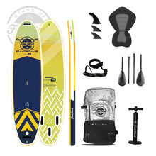 Load image into Gallery viewer, Fatstick Pure Art Inflatable Paddle Board 10&#39;6 Package
