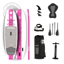 Load image into Gallery viewer, Fatstick Airstick Inflatable Paddle Board set 10’6 x 32&quot; x 5&quot;
