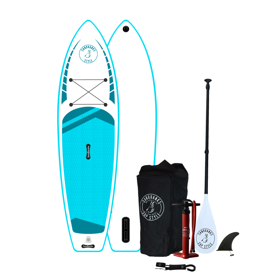 Sandbanks Style Elite Turquoise 10'6'' x 32'' x 4.75'' set