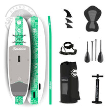 Load image into Gallery viewer, Fatstick Airstick Inflatable Paddle Board set 10’6 x 32&quot; x 5&quot;
