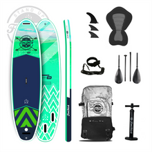 Load image into Gallery viewer, Fatstick Pure Art Inflatable Paddle Board 10&#39;6 Package
