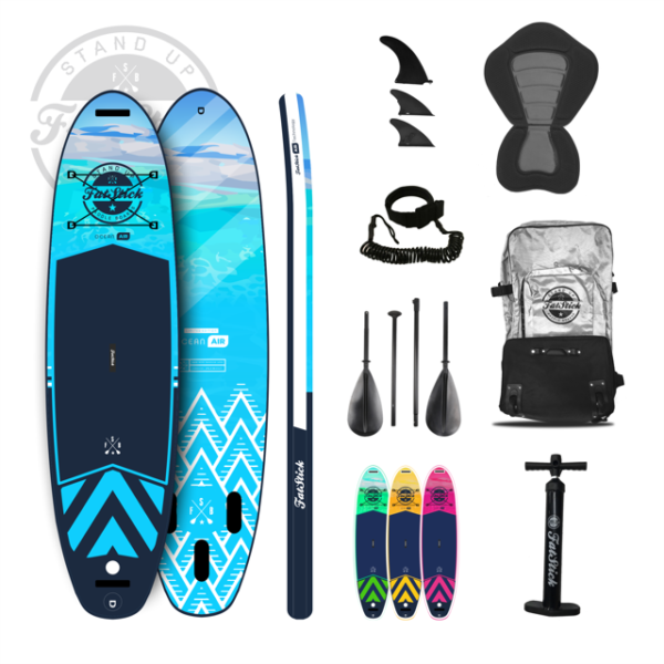 Fatstick Pure Art Inflatable Paddle Board 10'6 Package