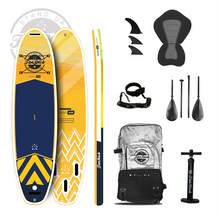 Load image into Gallery viewer, Fatstick Pure Art Inflatable Paddle Board 10&#39;6 Package
